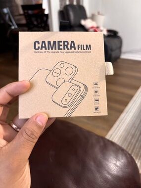 Camera Film Metal Lens Shield - Brown Camera Lens Protector